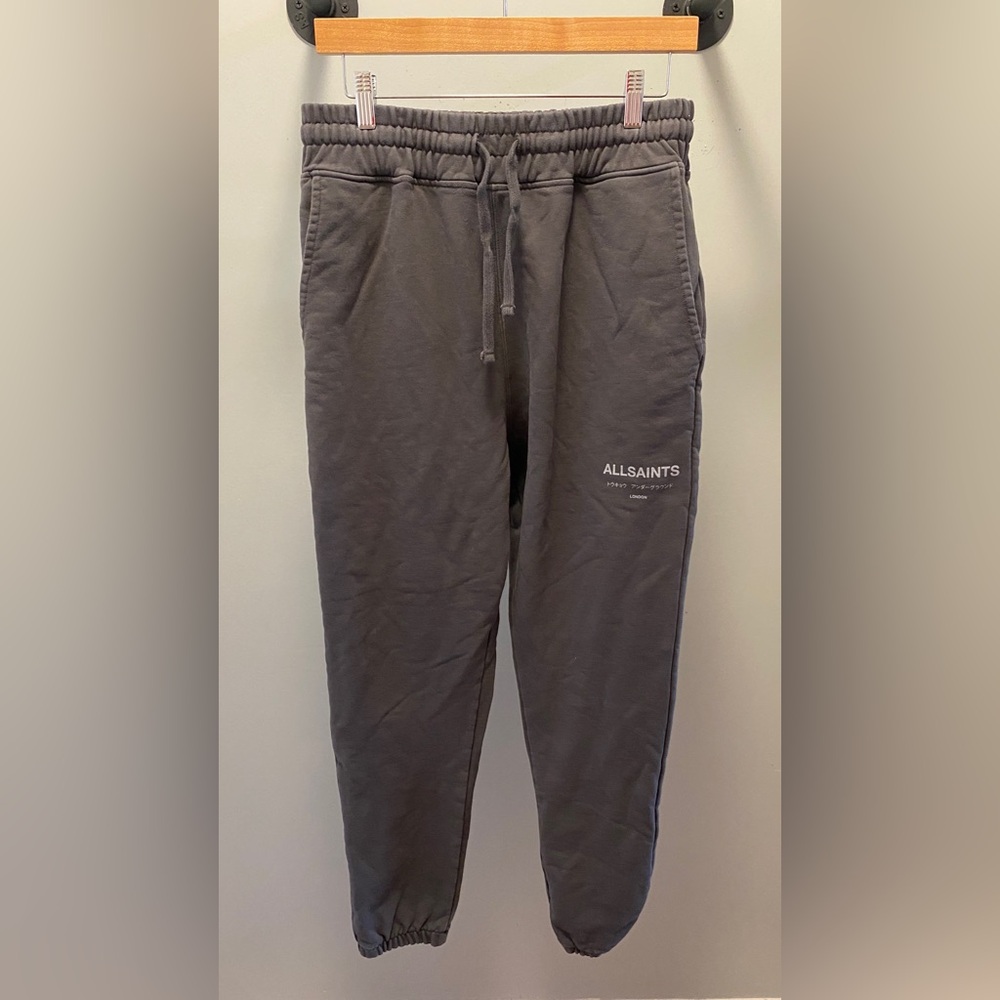 ALLSAINTS Underground Sweatpant Gray Men’s Large Cuffed Jogger